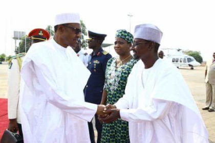 President Buhari and Minister of FCT Muhammed