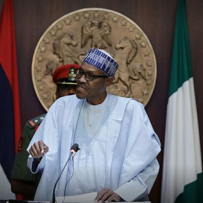 president-buhari parley with National Institute for policy and strategic studies