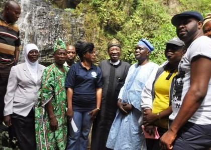 Minister Kick-Starts Tour of Tourist Sites With Visit To Owu Fall
