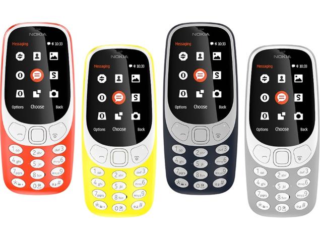 O “Nokia 3310 (2017) vai ganhar nova versão com mais cores e suporte a rede 3G