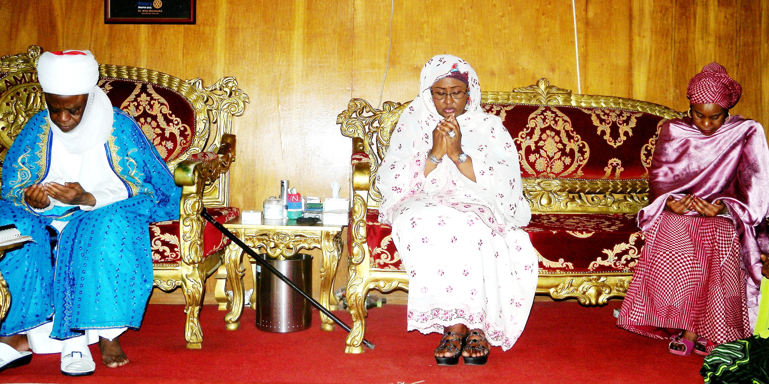 Aisha Buhari In Yola To Condole The Family of Elder Statesman Wazirin Adamawa - NTA News