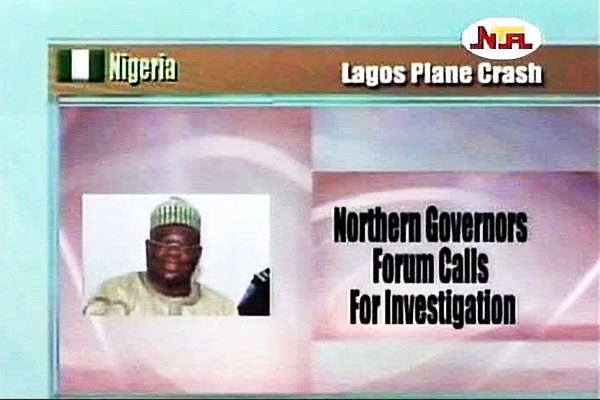 Northern Governors Forum on Air Crash