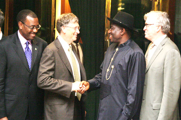 Jonathan Receives Bill Gates