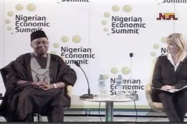 Jonathan Opens Economic Summit
