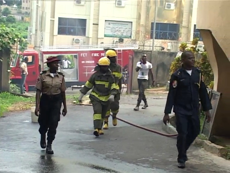 Nigeria Football Federation Secretariat Fire Outbreak