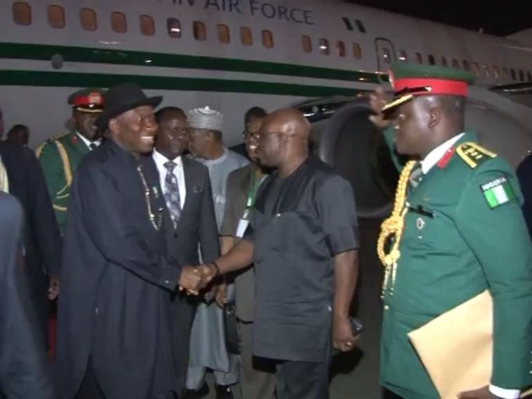 Jonathan In Kenya To Participate In The African Union`s Peace And Security Council Meeting