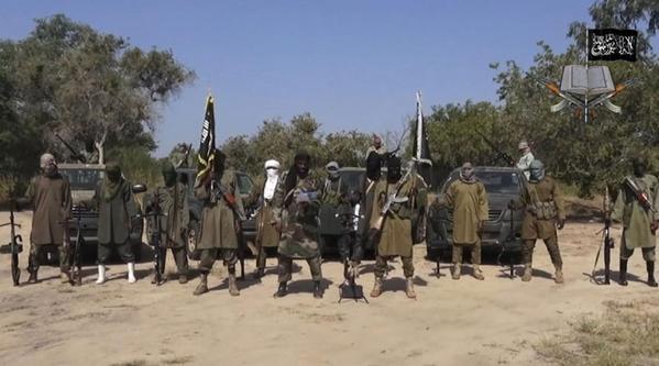 Boko Haram leader Shekau during a speech