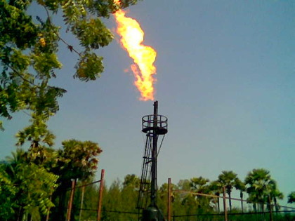 Gas Flaring in Niger Delta (Photo: Web)