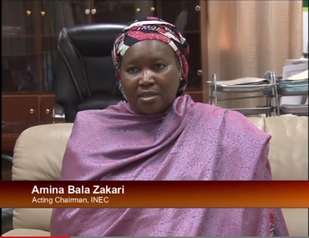 Mrs. Amina Bala Zakari Acting Chairman INEC