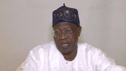 Lai Muhammed Nigeria's Minister of Information and Culture