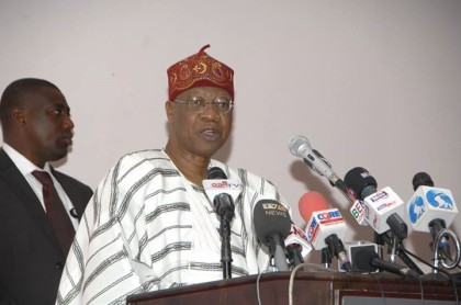 Lai Muhammed Minister of Information and Culture