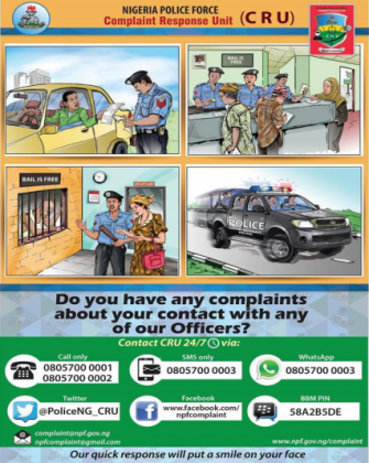 Nigeria Police Crime Response Unit Logo