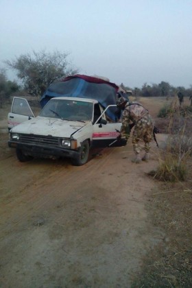 Nigerian Army Clearing Remnants of Terrorist