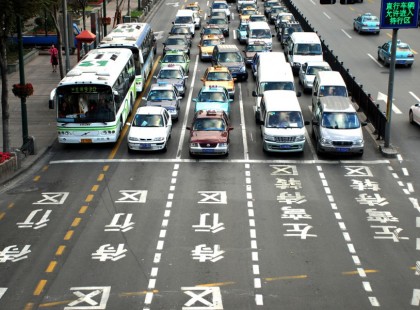 Traffic In Shanghai 