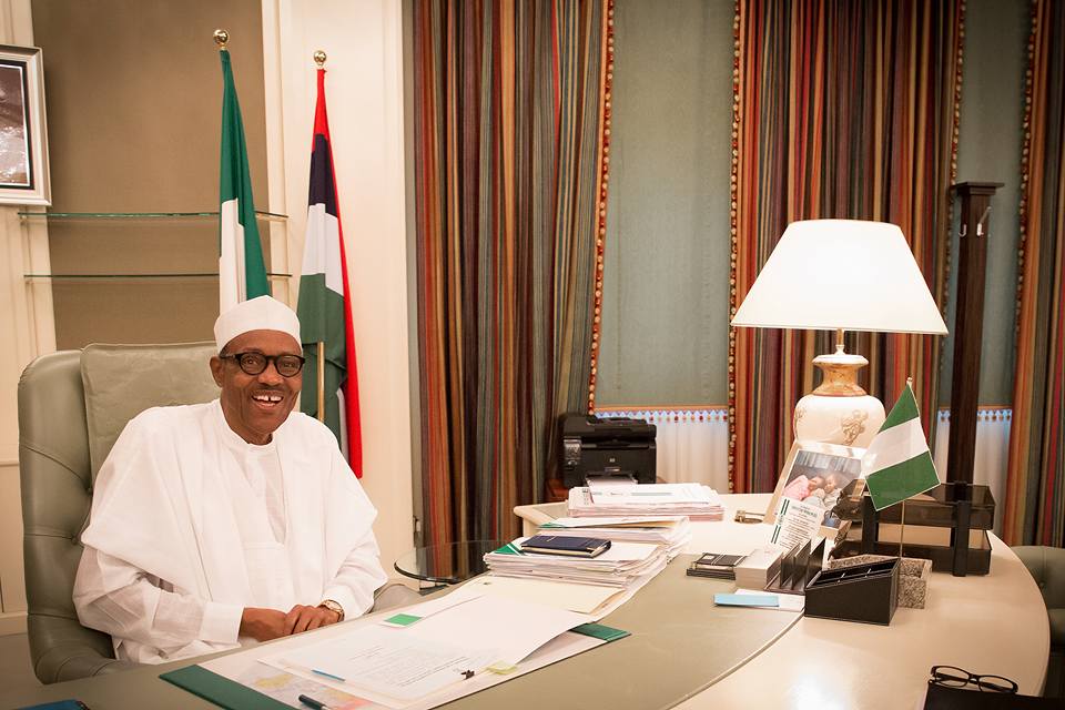 President Muhammadu Buhari is back in Abuja