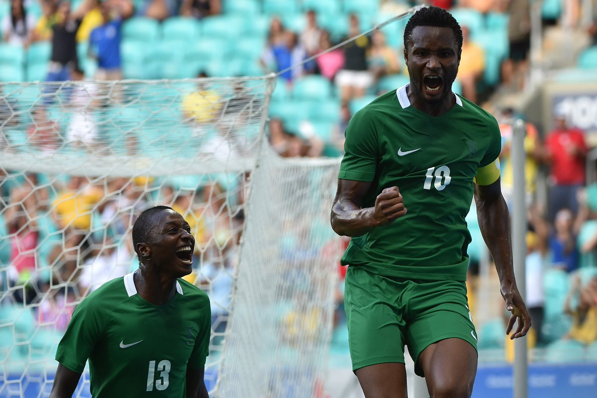 #NGRDEN:President Muhammadu Buhari  Salutes Victorious Olympics Soccer Team