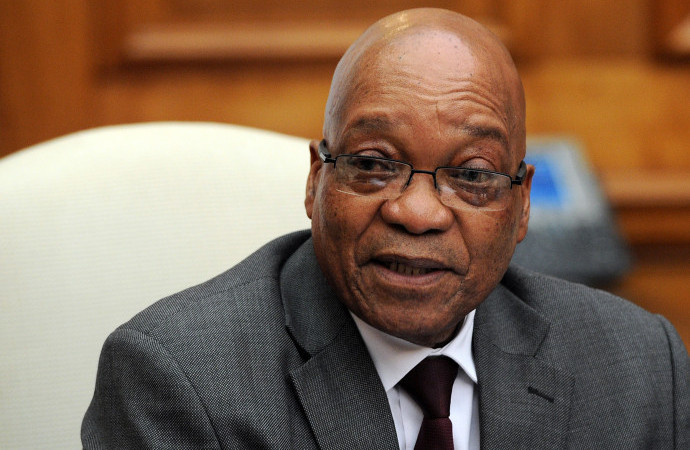 South Africa President Jacob Zuma(PHOTO: AFP)