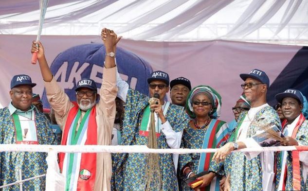 President Buhari Rallies Support for Ondo APC Aspirant, Chief Akeredolu