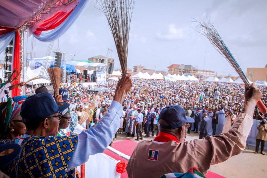 President Buhari Makes Last Minute Pitch For Akeredolu In Saturday Polls