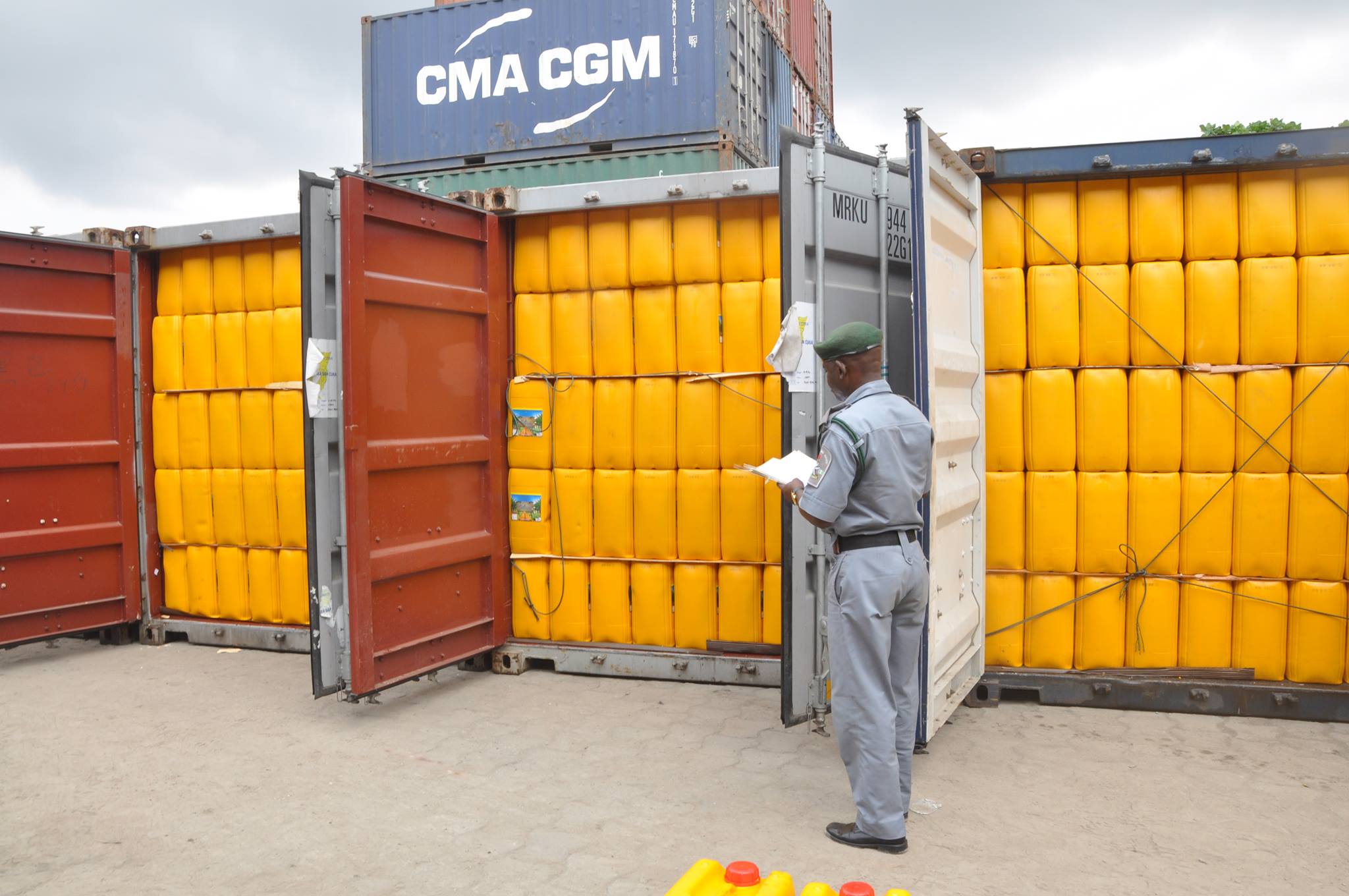 Tincan Island Port Uncovers 20 Containers of 25KG Vegetable Oil Falsely Declared As AS Disodium Phosphate