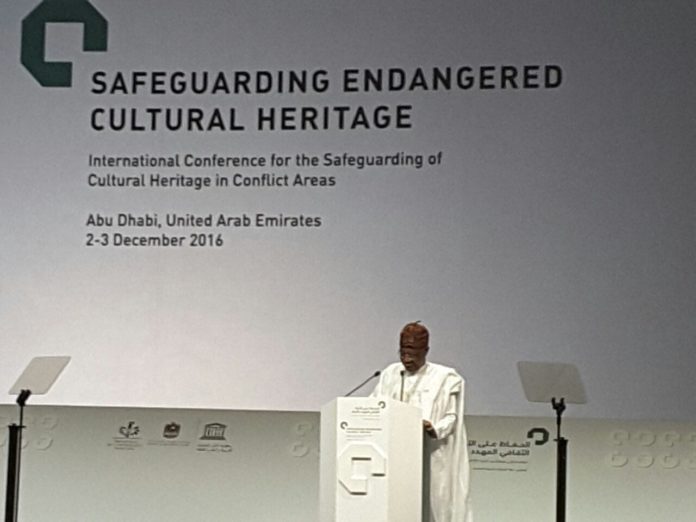 Nigeria Calls For Sensitization of Communities On Protection Of Cultural Heritage