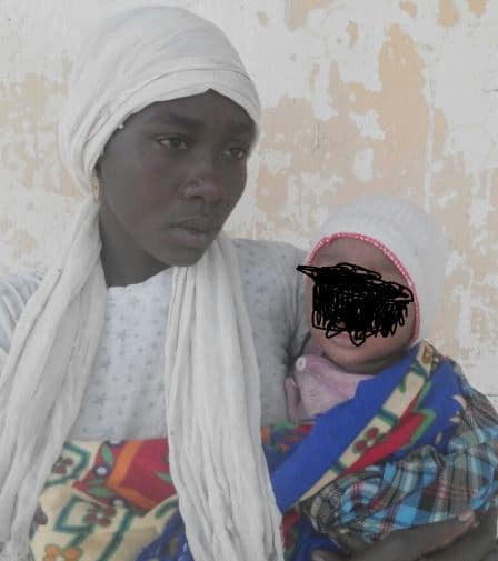 BREAKING: Troops Recovers #ChibokGirl Rakiya Abubakar With Her 6 Months Baby