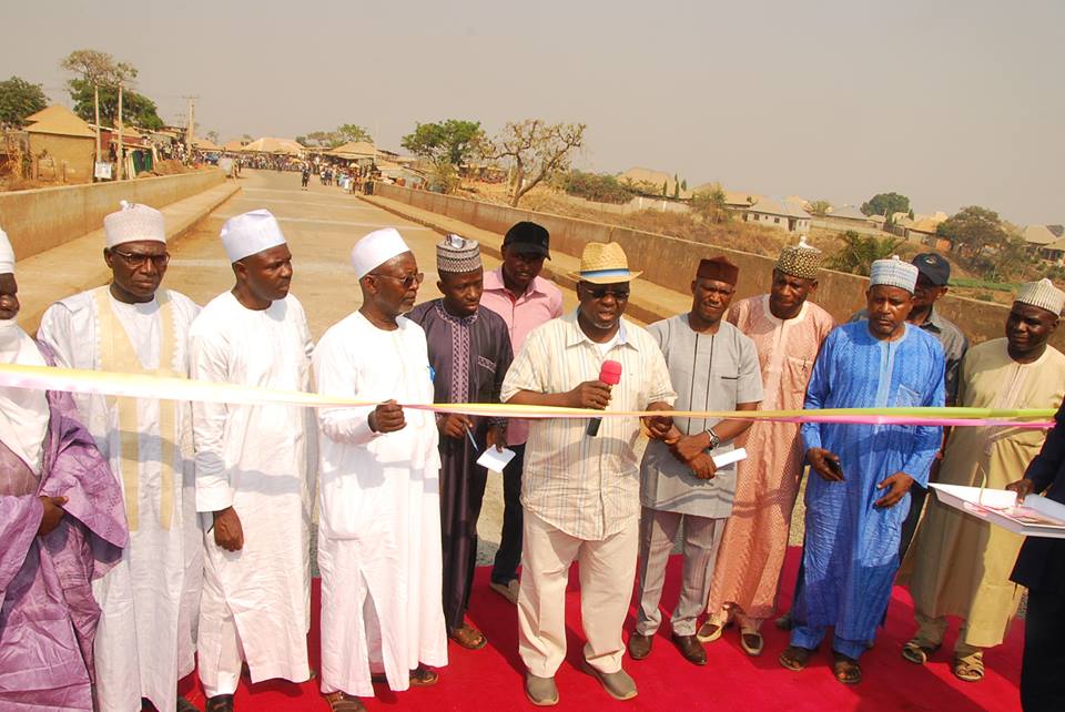 Governor Umaru Tanko Al-Makura Commissions and Flags off Projects In The State