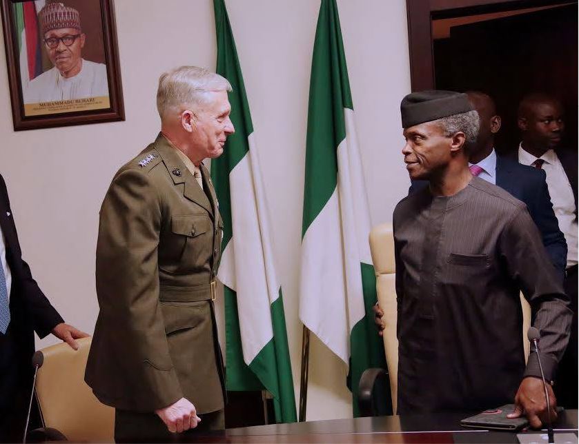 Time For Nigeria, US To Deepen Relationship Based On Trust, Says Ag. President Osinbajo