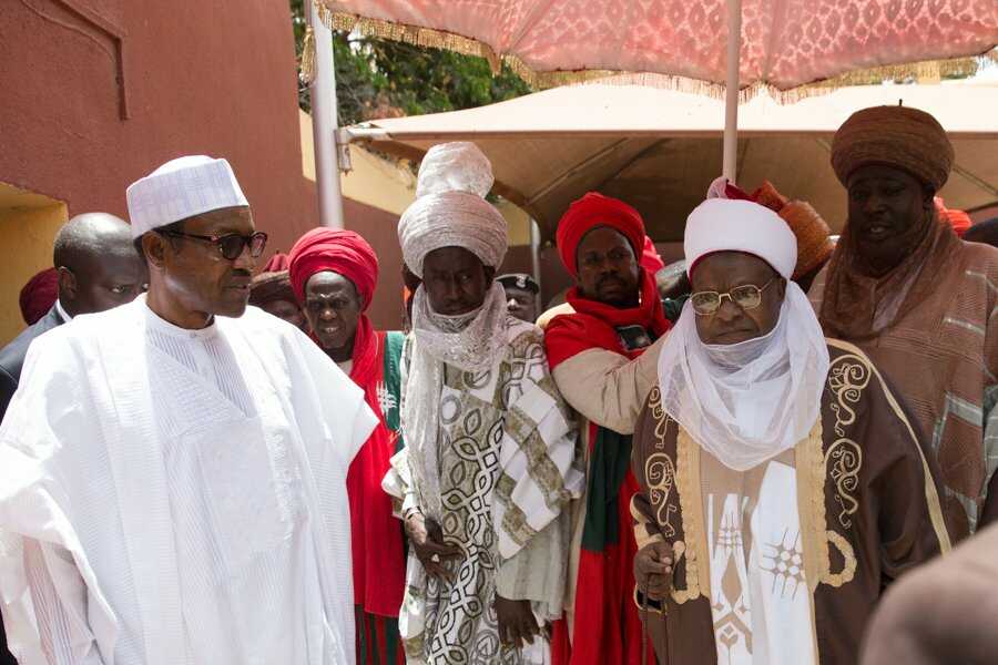 President Buhari Calls Emir Over Mother’s Death
