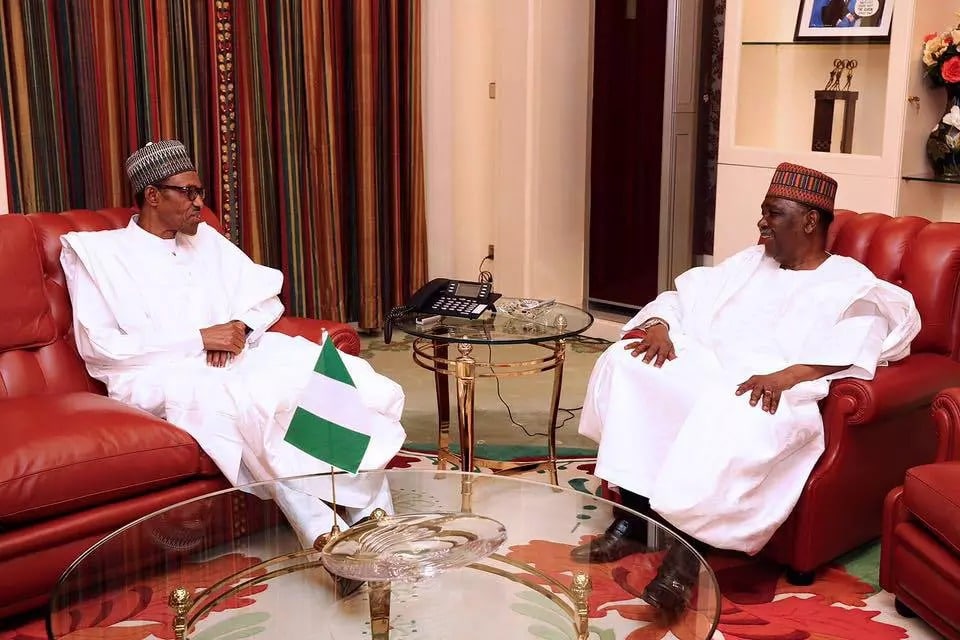 President Buhari Speaks With Gowon, Condoles Him Over The Death of Sister