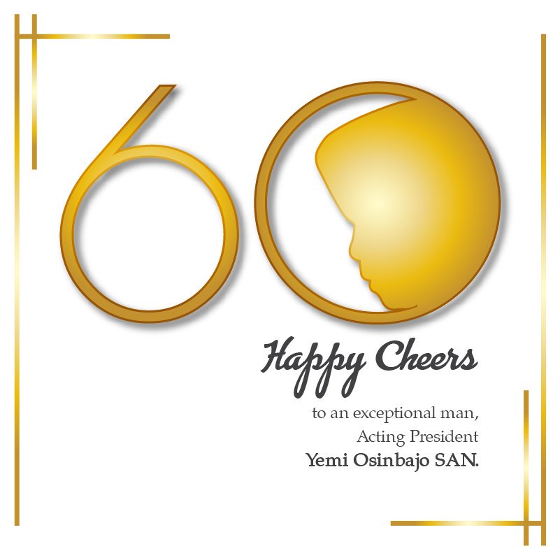 Happy 60th Birthday To Acting President Yemi Osinbajo