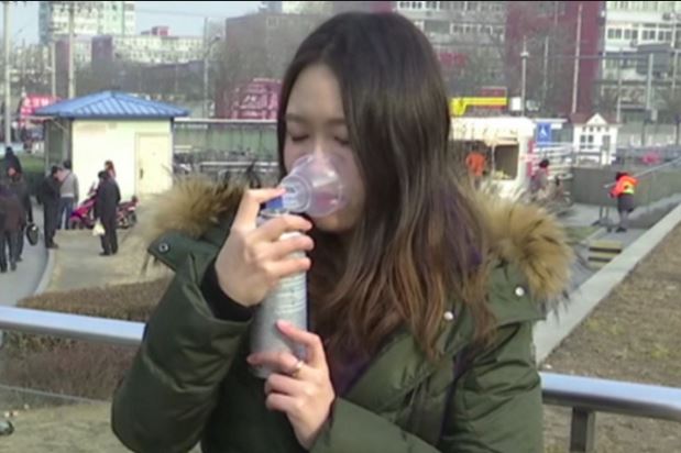 Chinese Firm Makes Fast Money Selling Bottled Air
