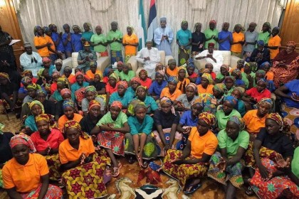 82 chibok girls released 