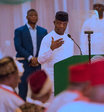 Full Speech: Osinbajo with South-east Leaders and Royal Fathers