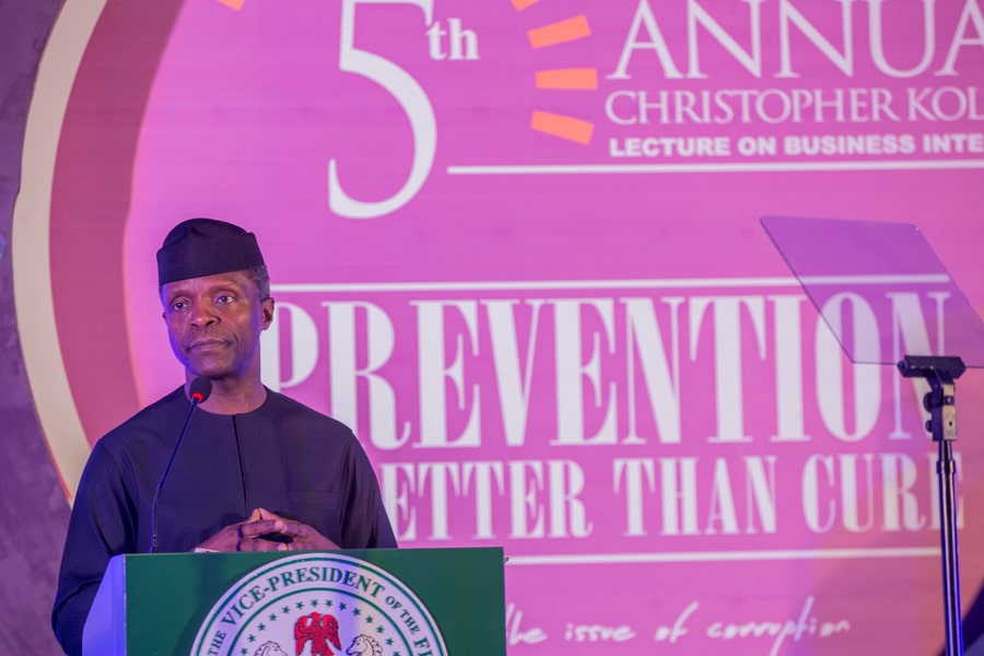 Cost Of Recovering Stolen Funds Is High – Osinbajo