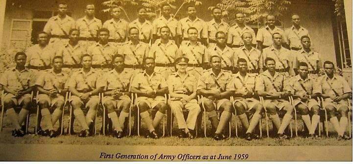 The First 30 Nigerian Officers In Nigeria’s Military