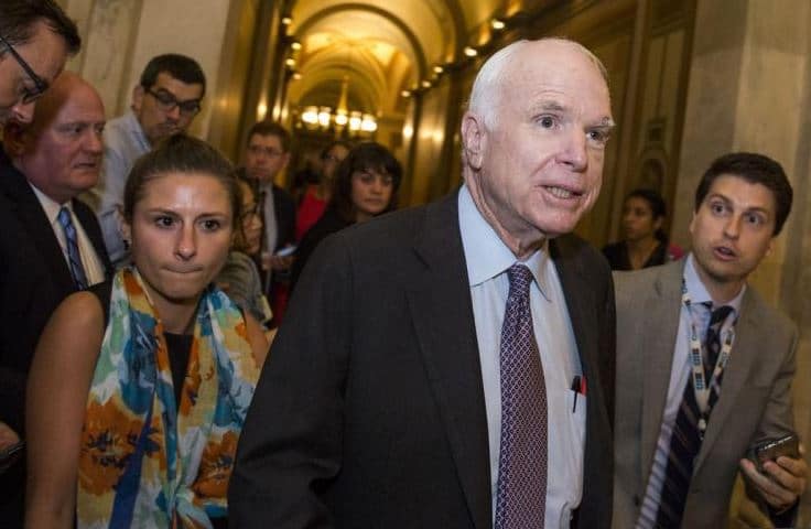 Senator McCain Ensures Republicans Fail To Repeal Obamacare