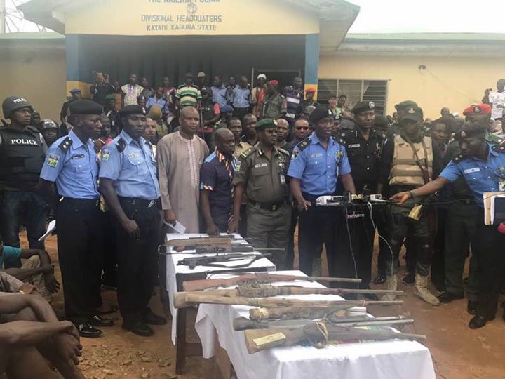Super Cop Kyari and Other Special Teams Arrest 32 Kidnappers At Katari On Abuja-Kaduna Highway