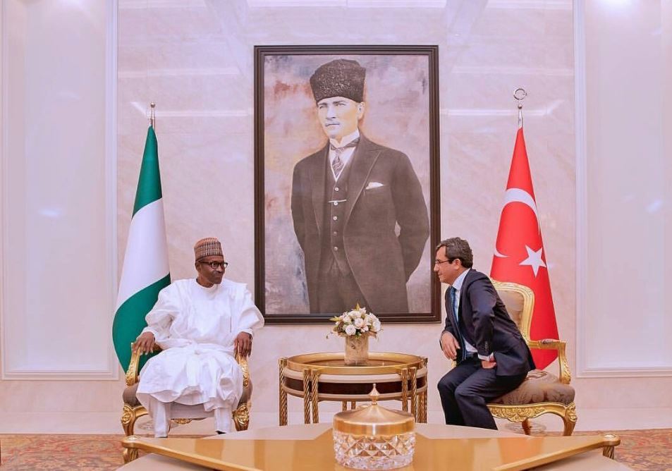 President Buhari Visits Mausoleum of Turkey’s Founding Father, Lauds Relations Between Nigeria, Turkey