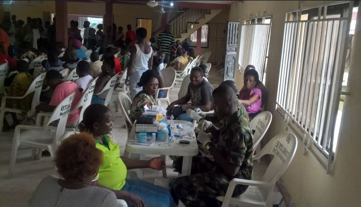 Army takes medical outreach to Ebonyi community