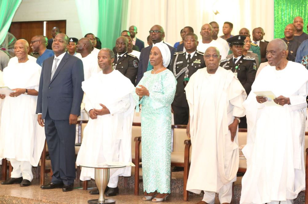 Full Speech of VP Osinbajo At Independence Day Interdenominational Church Service To Mark #NigeriaAt57