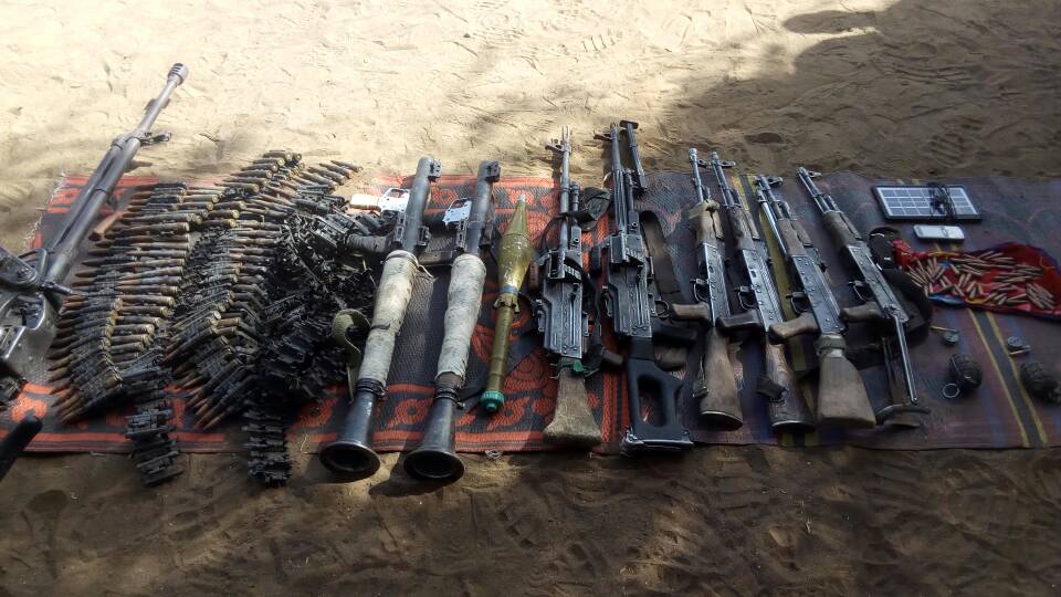 Deep Punch on Boko Haram, 50 Neutralized, Ranking Member Captured and Arms Seized