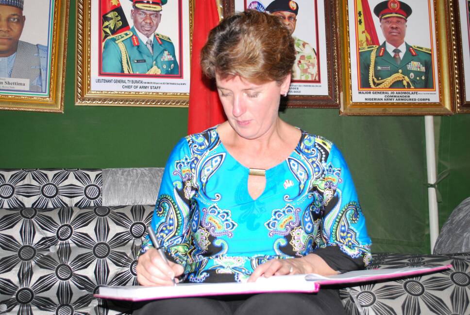 Canadian Minister, Marie-Claude Commends @HQNigerianArmy