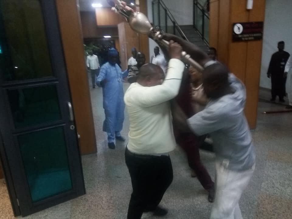 UPDATE: The Mace of the Senate Hijacked at the National Assembly