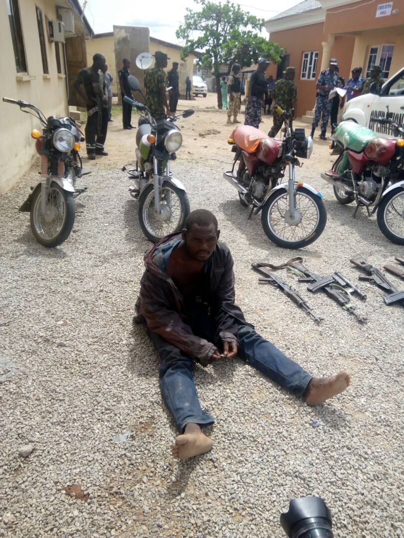 Bandits in Adamawa Neutralised, Weapons Recovered