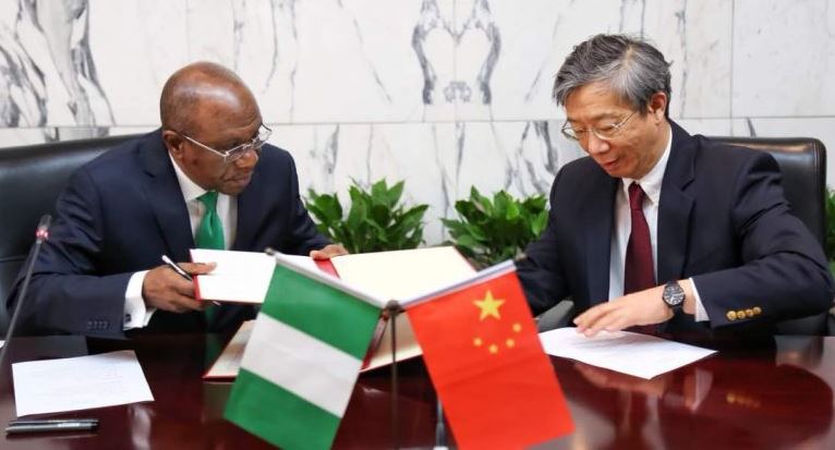 CBN Signs Currency Swap Agreement with China