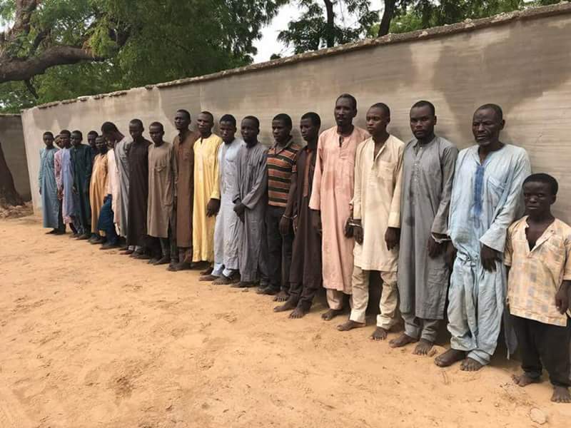 Details of Boko Haram Commanders and Members Arrested by IRT