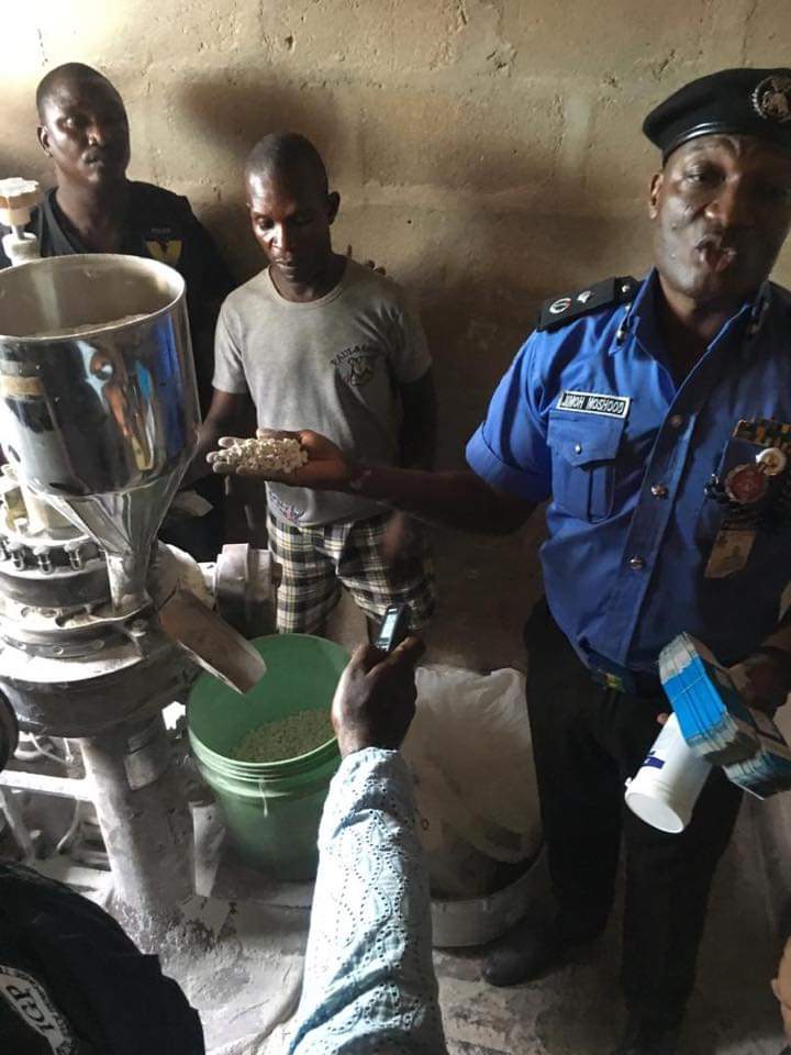 Police Bursted Fake Drugs Manufacturers in Lagos