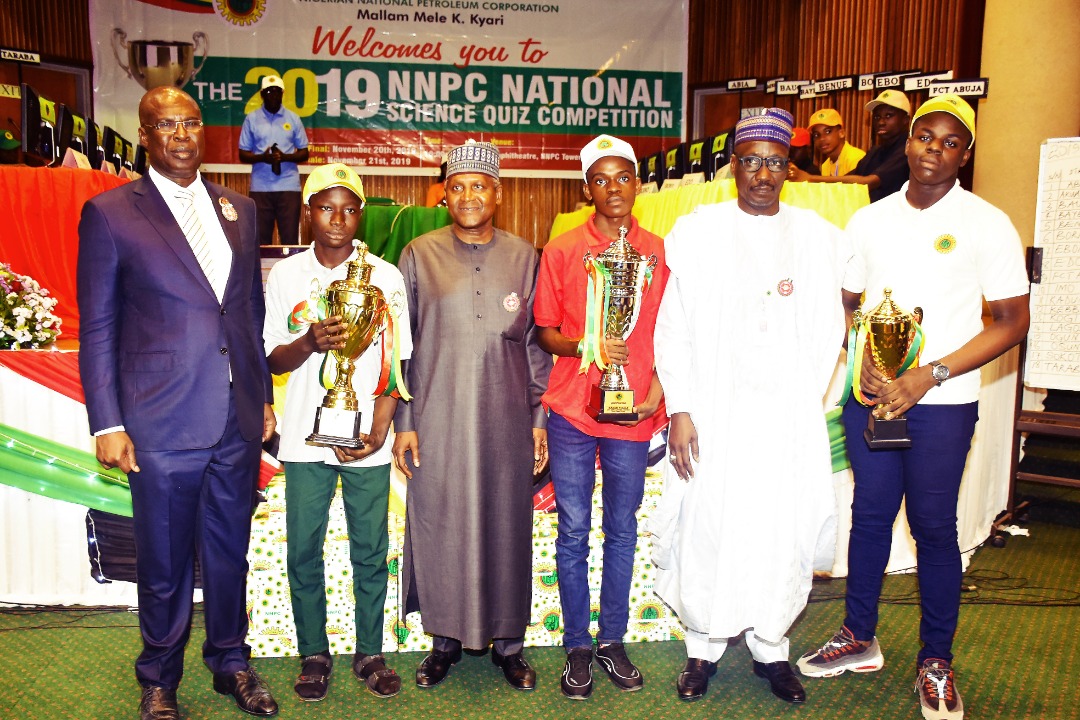 Minister of State for Petroleum, Sylva at Grand Finale of NNPC’s National Science Quiz Competition