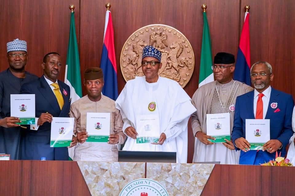 President Buhari Launches National Security Strategy Document, Pledges to Safer, Secure Nigeria